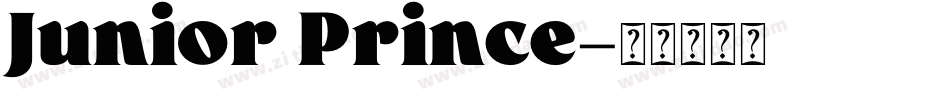 Junior Prince字体转换